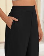 BTFBM Women High Waisted Wide Leg Pants Fall 2025 Business Casual Work Dress Pants Loose Office Palazzo Trousers Pockets - Image 8