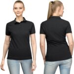 Women's Golf Polo Shirts Lightweight Moisture Wicking Short Sleeve Shirt Quick Dry Athletic Tennis Tops - Image 7