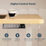 Small Adjustable Stand Up Desk for Children,One-Piece Standing Desk 31.5 x 19.7 Inch, Home Office Desk Computer Workstation, Maple - Image 6