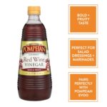 Pompeian Gourmet Red Wine Vinegar, Naturally Gluten-Free, 30 Fl Oz - Image 3