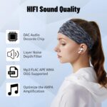 128GB MP3 Player with Bluetooth 5.3, Portable Digital Lossless Music Player with Built-in Speaker, 2.0 in Full Touch Screen, HiFi Sound, FM Radio, Voice Recorder, Earphones Included - Image 5