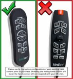 AlveyTech 10-Button 5-Pin Replacement Remote Hand Control for Pride VivaLift Lift Chair (Standard & Early Version Viva Lift 2) - (CTL1707190) for Standard & Early Version VivaLift 2 Models - Image 3