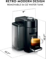 Nespresso Vertuo Coffee and Espresso Maker by De'Longhi, Piano Black - Image 4