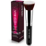 Flat Top Kabuki Foundation Brush By KESHIMA - Premium Makeup Brush for Liquid, Cream, and Powder - Buffing, Blending, and Face - 1.2" Top Diameter - Image 2
