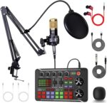 ALSO GO Podcast Equipment Bundle, Music Recording Equipment with Condenser Microphone, Recording Studio Package with Audio Interface Perfect for Podcasting, Singing, Recording, Streaming and Gaming - Image 2
