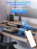 SINWE Podcast Equipment Bundle,Audio Interface with Studio Condenser Microphone for Smartphone & PC,Plug-and-Play Live Sound Card,Perfect for Streaming, Singing, YouTube & Gaming - Image 8