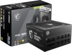 MSI MAG A850GL PCIE 5.1 & ATX 3.1 Gaming Power Supply - Full Modular - 80 Plus Gold Certified 850W - Compact Size - ATX PSU - 10 Year Warranty - Image 2