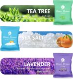 Shower Steamers Aromatherapy for Women and Men, 24-Pack Organic Shower Bombs with Essential Oil, Rose, Watermelon, Tea Tree, Orange, Sea Salt, Lavender Stress Relief Birthday Gifts for Her - Image 4