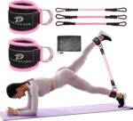 Ankle Resistance Bands with Cuffs: Women Ankle Strap Band for Working Out - Ankle Resistance Bands for Glutes Hip & Leg Butt Training Workout Exercise Equipment - Image 2