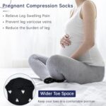HYCLES Compression Sock for Women Men 4 Pairs for Athletic Sports Pregnacy Travel - Image 5
