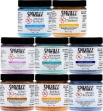 Spazazz RX Therapy Hot Tub Spa and Bath Aromatherapy Salt Crystals 4oz 8 Pack Sample Bundle Includes Muscle - Joint - Detox - Stress - Respiratory - Sport -Sleep - Energy. Great for Muscles & Joints - Image 2
