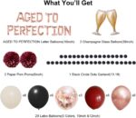 Aged To Perfection Birthday Decorations Wine, Aged To Perfection Birthday Decorations Women 30 40 50 60 70 80 90 100, Wine Winery Fine Like Wine Decorations Bachelorette Retirement Party Anniversary - Image 3
