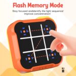Tic Tac Toe Bolt Game, Handheld Electric Puzzle Game, Gift Ideal for Kids and Adults' Birthday, Electronic Board Games for Educational and Memory Growth, Portable Travel Games for Car Ride - Image 6