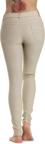 Prolific Health Women's Jean Look Jeggings Tights Slimming Many Colors Spandex Leggings Pants Capri S-XXXL - Image 4