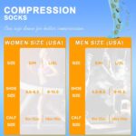 bropite Compression Socks for Women & Men-6 Pairs 20-30mmhg Support Running Nurse Travel Compression Socks - Image 5