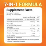 Dr. Berg Maximum Strength 7-in-1 Vitamin D3 K2 5000 IU | Naturally Derived D3 | 4X Lab-Tested & Verified | High Absorption Formula | K2 D3 Vitamin Supplement - 60 Capsules - Image 5