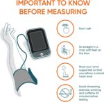 Dario Blood Pressure Monitor for Home Use Gen2 Automatic Machine, LCD Backlit Display, Large Adjustable Arm Cuff (8.75-16.5in) Smart Bluetooth App & Carry Case - Image 7