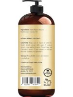 Handcraft Blends Fractionated Coconut Oil - 16 Fl Oz - 100% Pure and Natural - Premium Grade Carrier Oil for Skin, Hair and Body - Massage - Hair Tonic - Image 4