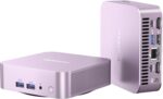 GEEKOM A6 Aurora Edition Mini PC with AMD Ryzen 7 6800H, 32GB DDR5 RAM 1TB PCIe 4.0 NVMe SSD, Radeon 680M, Compact Aluminium Design Windows 11 Pro Desktop Computer with USB4/8K UHD/Wi-Fi 6E/SD Slot - Image 2