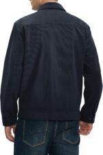 Rdruko Men's Corduroy Jacket Windbreaker Lightweight Casual Stylish Full Zip Bomber Jackets with Zipper Pockets - Image 4