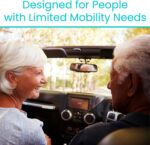 Vive Car Handle Assist for Elderly - Scratch Proof Latch - Auto Grab Bar Cane Support Aid - Standing Mobility Safety Tip to Help Get Out - Portable Assistive Device for Seniors, Handicapped - Image 10