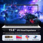 Gaming Laptop Core i7, Gaming Laptops,15.6 Inch Laptops FHD 1920 * 1080 Computer Laptop Up to 4.7GHZ, 32GB RAM 1TB SSD RJ45 WiF5 HDMI 180 Angle Opening Backlit Keyboard and Fingerprint Unlock Notebook - Image 4