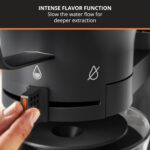KRUPS Essential Brewer 8 Cup Drip Coffee Maker Machine SCA-Certified Blooming Technology, Barista-Quality, Pour-Over Coffee Machine, Easy to Clean Dishwasher Safe, Stainless Steel Design, Silver - Image 6