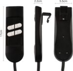 CEDINQII Lift Chair Remote Replacement -Power Recliner Remote Control with 4 Button 5 Pin Configuration for Okin Tranquil Ease Limoss Golden Pride Med KD Ashley Lazboy etc. - Image 3