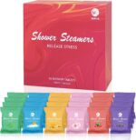 Shower Steamers Aromatherapy for Women and Men, 24-Pack Organic Shower Bombs with Essential Oil, Rose, Watermelon, Tea Tree, Orange, Sea Salt, Lavender Stress Relief Birthday Gifts for Her - Image 2