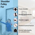 Shoulder Pulley Over The Door Physical Therapy System, Exercise Pulley for Physical Therapy, Alleviate Shoulder Pain and Facilitate Recovery from Surgery, FSA or HSA Eligible - Image 5