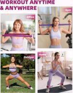 Resistance Bands Set – Resistance Band and Adjustable Ankle Exercise Bands with Cuffs Great Equipment for Training, Working Out, Yoga,Home Gym with Training Guidance & Carry Bag,Set of 8 - Image 5