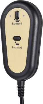 Lift Chair Remote Replacement,2 Button Chair Lift Remote Control,5 Pin Plug Recliner Replacement Fixed Electric Sofa Recliner Lift Handle - Image 2