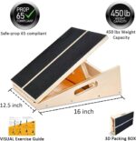 Professional Slant Board, Adjustable Incline Board and Calf Stretcher, Slant Board for Calf Stretching, Calf Stretch Board - Image 3