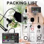 ALSO GO Podcast Equipment Bundle, Music Recording Equipment with Condenser Microphone, Recording Studio Package with Audio Interface Perfect for Podcasting, Singing, Recording, Streaming and Gaming - Image 10