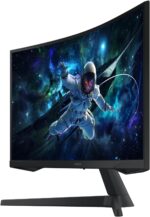 SAMSUNG 32" Odyssey G55C Series QHD 1000R Curved Gaming Monitor, 1ms(MPRT), HDR10, 165Hz, AMD Radeon FreeSync, Eye Care, Glare Free, Sharp Resolution LS32CG550ENXZA - Image 11
