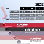 BRISIRA Coolmax Cooling Compression Knee High Socks Women 2 Pairs 15-20 mmHg Circulation Support for Nurse Running Travel - Image 7