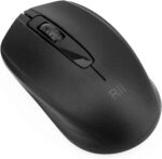 Rii Wireless Mouse, 2.4G Portable Computer Mice for PC, Laptop, Windows,Office Included Wireless USB dongle (Black) - Image 5