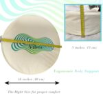 Meditation Cushion - Premium Floor Pillow, Comfortable Floor Pillow for Adults, Beautiful Meditation Pillow, Large Buckwheat Floor Cushion with Washable Quality Cover - Quality Zafu - Image 9