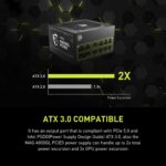 MSI MAG A850GL PCIE 5.1 & ATX 3.1 Gaming Power Supply - Full Modular - 80 Plus Gold Certified 850W - Compact Size - ATX PSU - 10 Year Warranty - Image 6