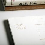 One Week - Elegant Undated Weekly Desk Planner, Gold Foiled, A4, Minimalist Weekly To Do List Notepad, Daily Schedule, Work Week Planner Pad, Eco-friendly, FSC™ Certified - Image 7