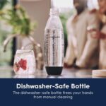 SodaStream - Terra Sparkling Water Maker | VALUE BUNDLE | CQC CO2 system | Includes 2x CO2 Cylinders, 3x 32 Fl Oz Dishwasher Safe Bottles, 2x Bubly Flavor Drops | Combine with Flavors | Misty Blue - Image 10