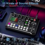 ALSO GO Podcast Equipment Bundle, Music Recording Equipment with Condenser Microphone, Recording Studio Package with Audio Interface Perfect for Podcasting, Singing, Recording, Streaming and Gaming - Image 5