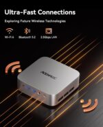 ACEMAGICIAN W1 Mini Gaming PC AMD Ryzen 7 8745HS Mini PC 32GB DDR5 1TB PCIe 4.0 M.2 SSD Mini Computers(8C/16T, up to 4.9GHz), Desktop Computers Radeon 780M, 8K@60Hz USB4/WiFi6/BT5.2/Dual Channel - Image 8