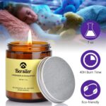 Aromatherapy Candles, Scented Candles, 7OZ Lavender Eucalyptus Candles Stress Relief and Relax for Home & Bedroom Gift for Women Birthday Christmas, Soy Wax Candle - Image 4
