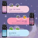 Sleep Essential Oils Set for Diffusers for Home, Set of 6 Essential Oil Blend Aromatherapy - Eucalyptus, Jasmine, Orange, Lavender, Cedar, Mint - Image 4