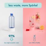 Spärkel Beverage System | Black Sparkling Water Maker | No CO2 Tank Needed | Carbonated Water Machine that Uses Fresh, Natural Ingredients | Soda Maker | 5 Unique Carbonation Levels - Image 5