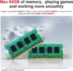 TRIGKEY S5 AMD Ryzen 5 5500U Mini PC, 5500U (6C/12T, Up to 4.0GHz) Micro Computer, 16GB DDR4 3200MHz| 500GB M.2 2280 NVME SSD, Small PC 4K Triple Displays, WiFi 6+BT5.2+2.5G LAN, DP/HDMI/USB3.2 * 3 - Image 5