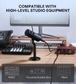 MAONO XLR Podcast Microphone, Cardioid Studio Dynamic Mic for Vocal Recording, Streaming, Voice-Over, Voice Isolation Technology, Metal Mic, Works for Audio Interface, Mixer, Sound Card-PD100 - Image 6