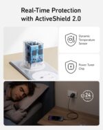 Anker 47W USB C Nano Charger, 2 Port Compact Foldable GaN Charger for iPhone 16/15, Galaxy, Pixel, Compatible with MagSafe (White) - Image 5