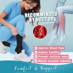 Compression Socks for Women & Men (3 pairs) - Best Support for Nurses, Running, Hiking, Recovery & Flight Socks - Image 5